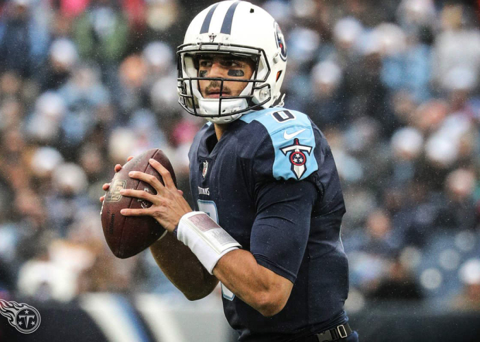 Titans. Foto: Marcus Mariota/Twitter @Titans