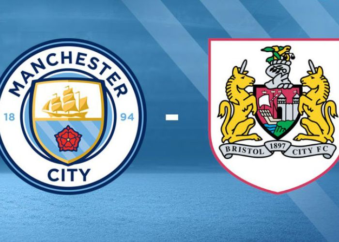 Manchester City vs Bristol City/Twitter @ManCity