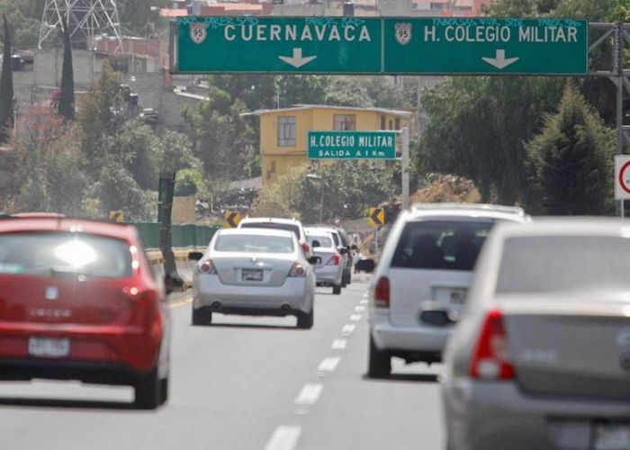 Carretera México Cuernavaca, peaje, autos, autopista 