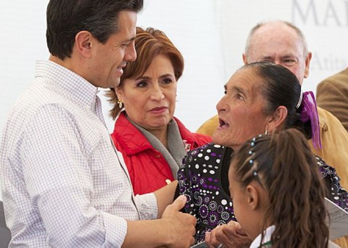 EPN y Rosario Robles. Foto: Wikicommons