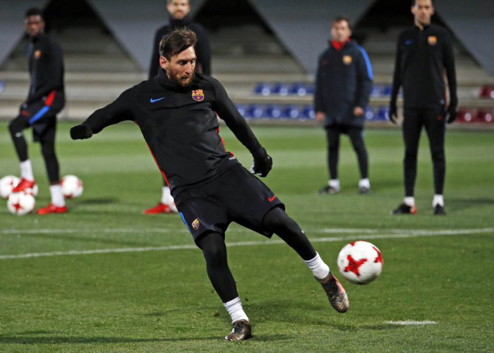 Barcelona. Foto: Messi/Twitter @FCBarcelona