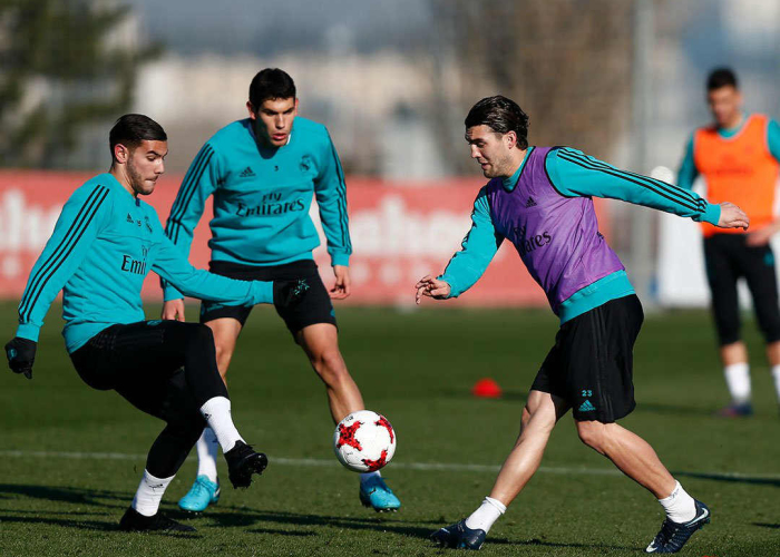 Real Madrid. Foto: Entrenamiento Real Madrid/Twitter @realmadrid