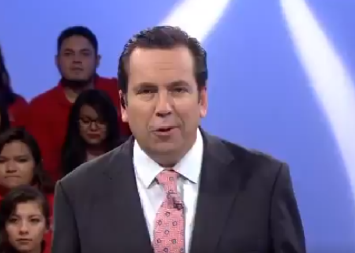 PRD busca que Lalo Salazar sea su candidato como gobernador de la delegación Coyoacán. Foto: Twitter / Mexiquense TV