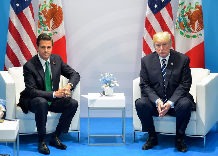 Tras una áspera conversación con Donald Trump sobre el muro, EPN decide cancelar su visita a Washington