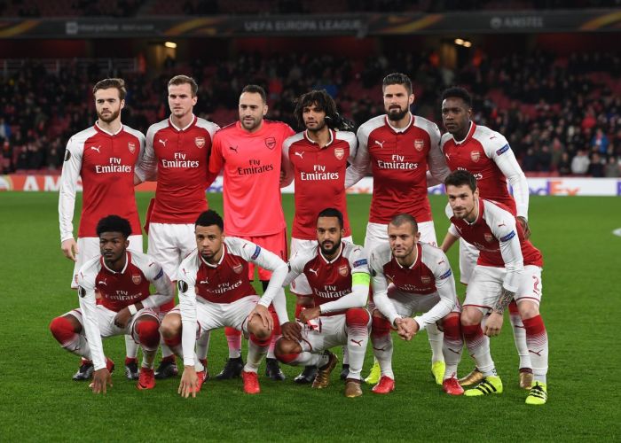 Arsenal. Foto: Arsenal/Twitter @Arsenal