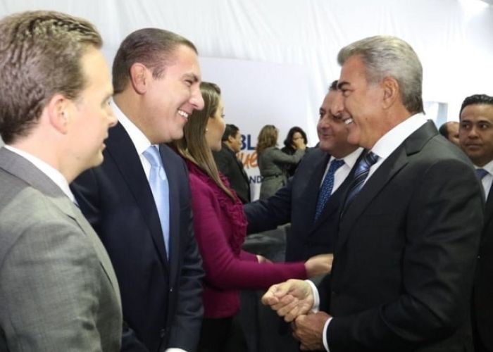 Moreno Valle y Gali Fayad, ambos gobernadores del PAN han estado al mando de Puebla los últimos siete años.