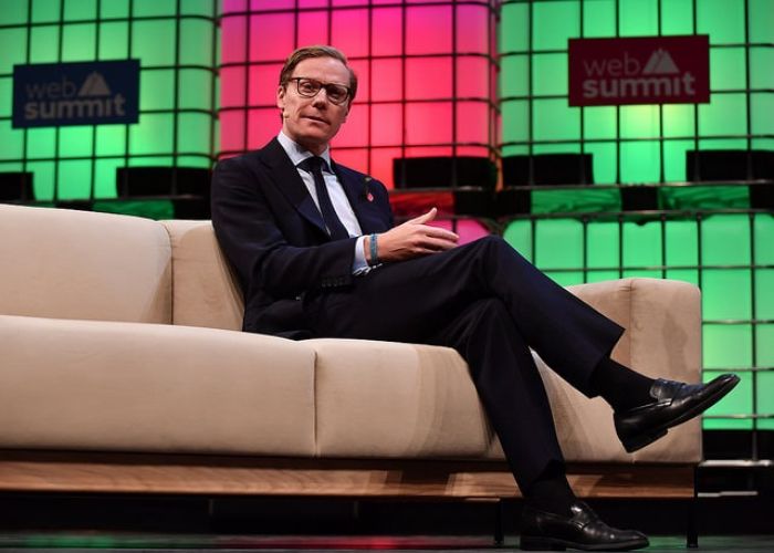 A raíz del escándalo Alexander Nix, CEO de Cambridge Analytica fue cesado de su puesto. Foto: Sam Barnes/Web Summit