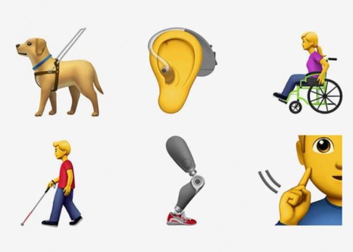 Foto: Emojis discapacidad / Apple/CNNMoney