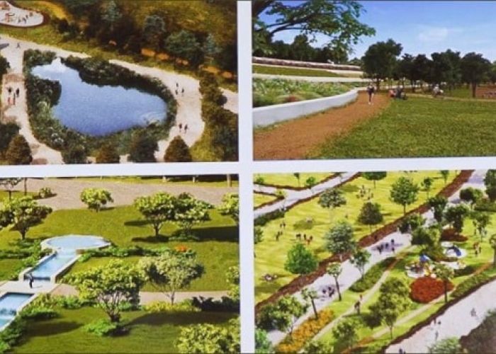 El nuevo parque La Cañada fue presentado por Mancera el último día frente a la Ciudad de México.