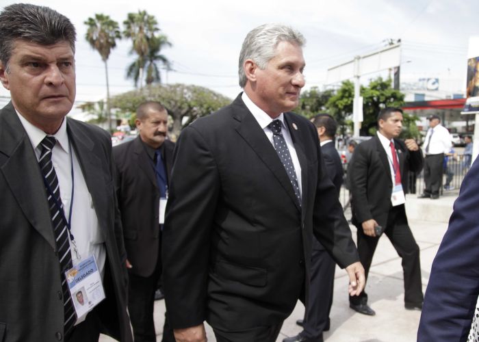 Miguel Díaz-Canel fue el candidato único para la presidencia de Cuba (Foto: Presidencia de El Salvador)