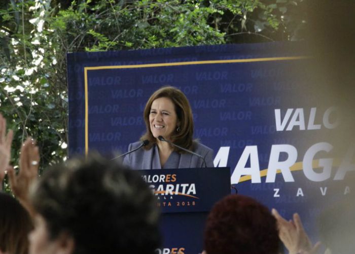 Margarita Zavala/Fuente:Twitter @Mzavalagc