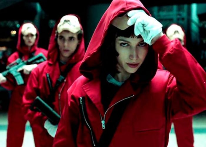 La Casa de Papel es una de las series españolas de Atresmedia estrenada en mayo de 2017.