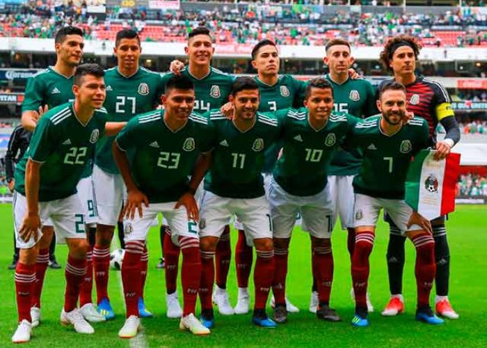 Si en el partido México contra Suecia ganan los mexicanos el PRI no le parecerá tan mal partido político a más de un elector. Foto: Twitter de la Selección Mexicana de Futbol.