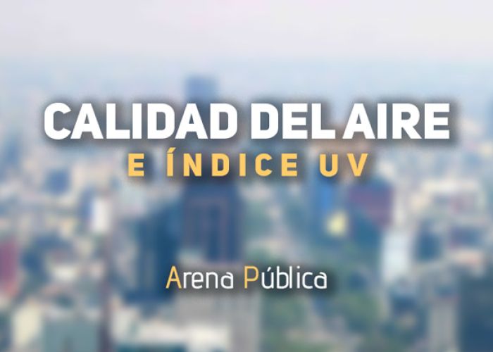 Esta es la calidad del aire para la CDMX y Edomex, este 26 de junio de 2018.