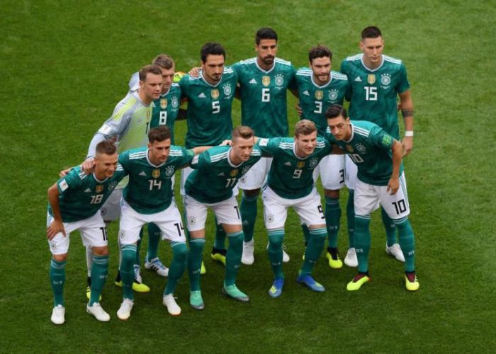 Selección alemana Rusia 2018 Foto: @DFB_Team