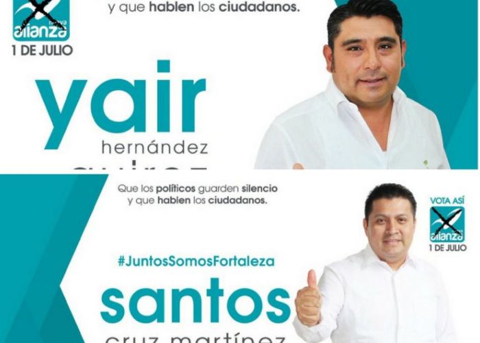 Candidatos que fueron perdonados por candidaturas trans. (Foto: especial)