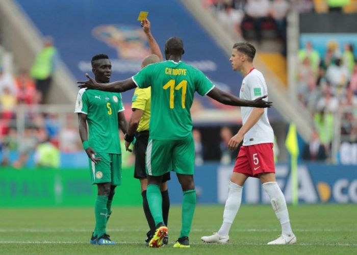 Selección de Senegal fuera del mundial por acumulación de faltas Foto: @SenegalFootball