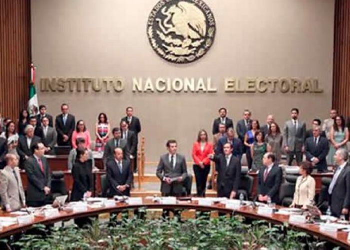 El Instituto Nacional Electoral es la autoridad responsable de las elecciones que hoy se llevan a cabo