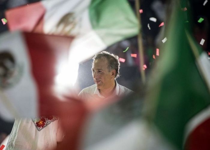 José Antonio Meade, abanderado del PRI, obtuvo el tercer lugar en las elecciones presidenciales del 1 de julio