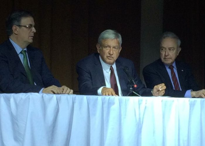 López Obrador anunció que será Marcelo Ebrard el nuevo titular de la SRE.