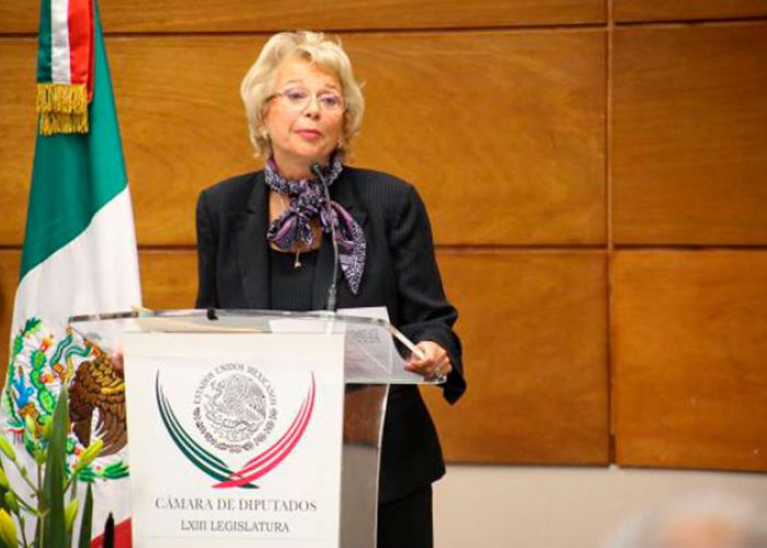¿Qué ideales defiende Olga Sánchez Cordero? (Foto: Cámara de Diputados)