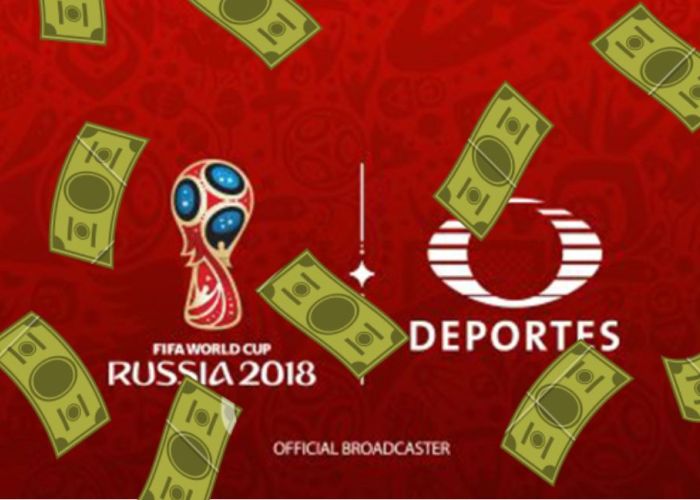 El total de ventas por segmento del segundo trimestre de 2018 de Televisa triplicó lo facturado en el periodo de Alemania 2006.