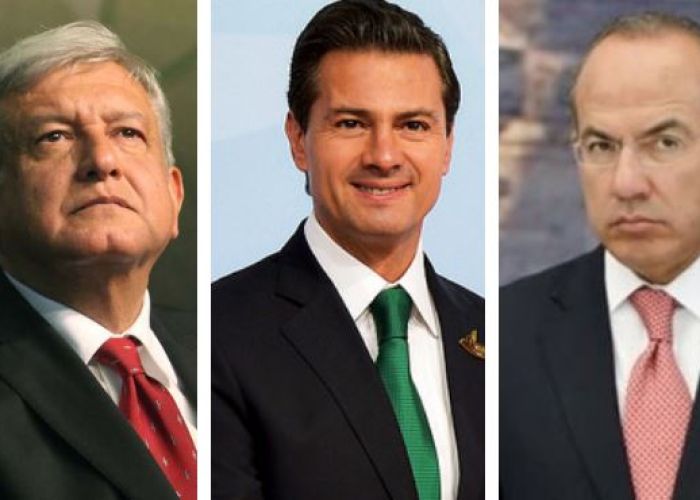 Estos son los gabinetes comparados de Andrés Manuel López Obrador, Enrique Peña Nieto y Felipe Calderón.