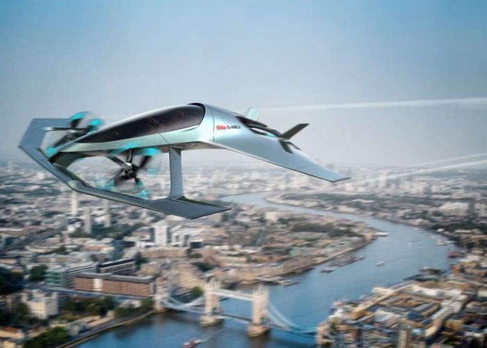 Aston Martin saca diseño para nuevo vehículo aéreo, Volante Vision Concept.