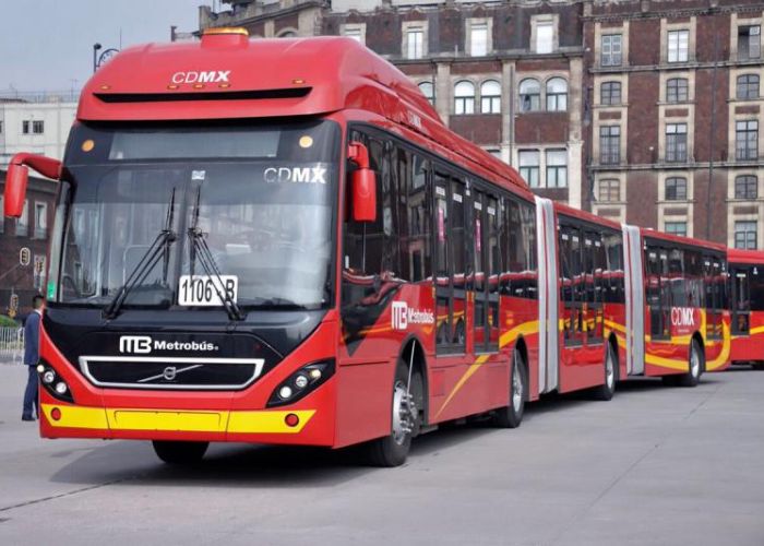 Metrobús de la Ciudad de México Foto: Twitter Metrobús CDMX @MetrobusCDMX