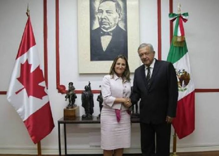 Canadá podría participar en los proyectos "Tren Maya" y el Istmo de Tehuantepec