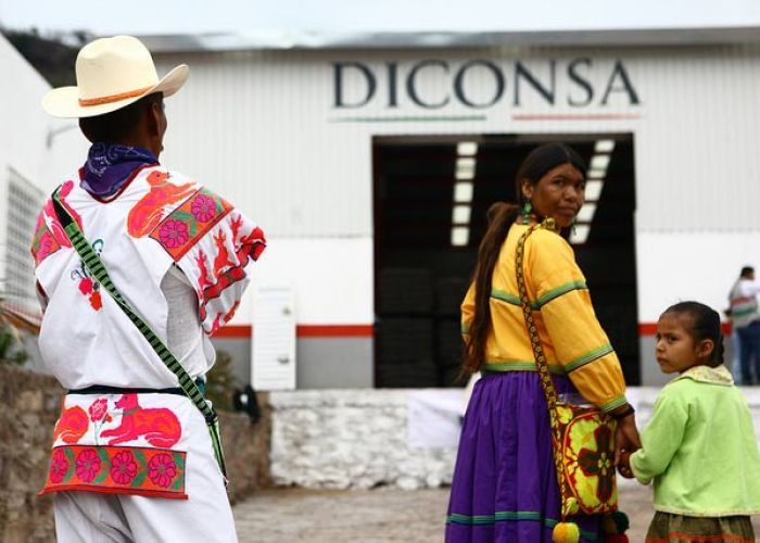  Diconsa ya ofrece una canasta básica de alimentos con un ahorro de casi el 20% con respecto al comercio privado. Foto: Diconsa.