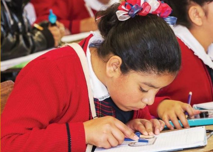 El modelo educativo Aprender a Aprender vio por fin luz en este ciclo escolar 2018-2019. Foto: SEP.