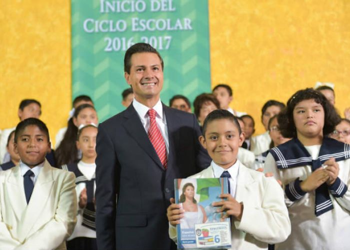 El gasto educativo a nivel federal aumentó 22% a lo largo del sexenio (Foto: Presidencia de la República)