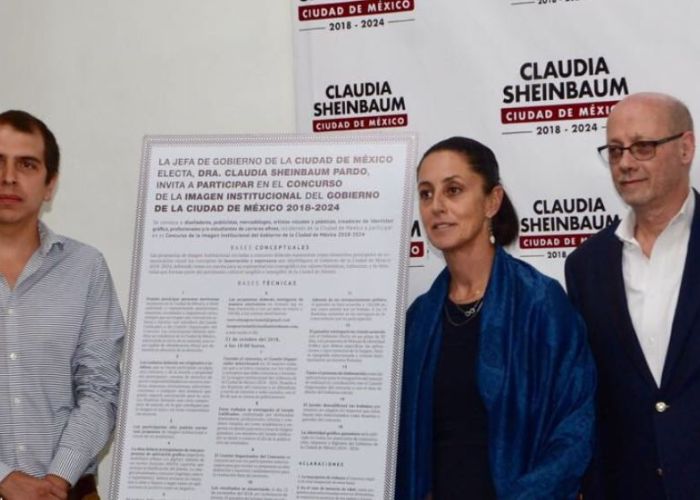 El ganador del concurso realizado por Sheinbaum cederá los derechos de reproducción total de la obra en cualquier medio, ya sea público o privado.