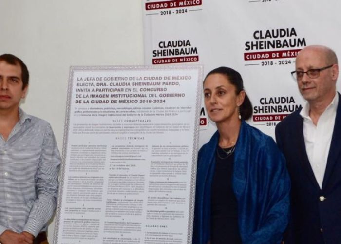 El ganador del concurso realizado por Sheinbaum cederá los derechos de reproducción total de la obra en cualquier medio, ya sea público o privado. 