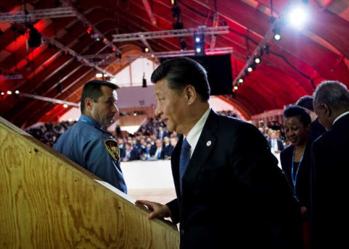Presidente de China, Xi Jinping. Foto: Cop Paris