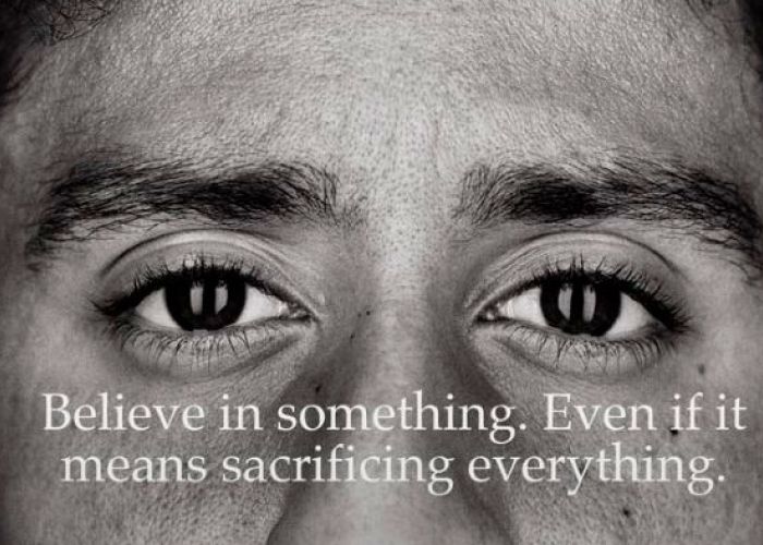 El efecto de Kapernick sobre Nike será conocido en diciembre de 2018.