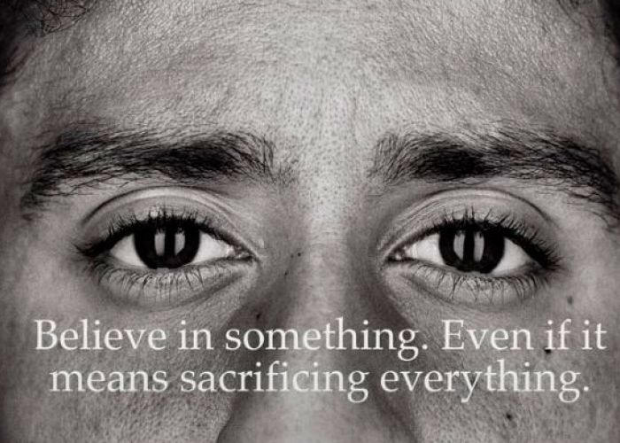 El efecto de Kapernick sobre Nike será conocido en diciembre de 2018. 