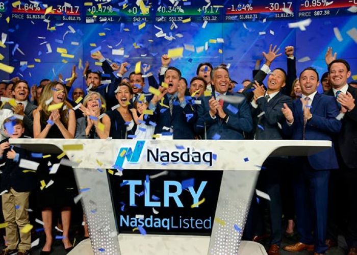 Las acciones de Tilray han crecido 534.5% en dos meses. Foto: Tilray.