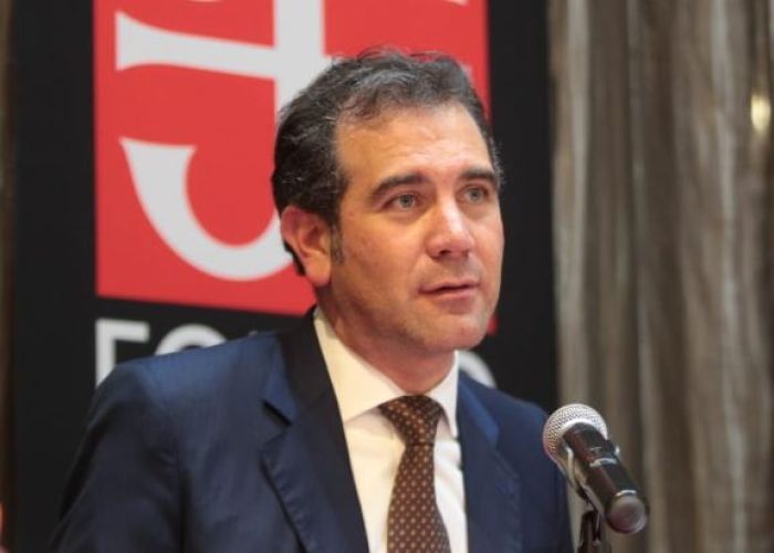 Lorenzo Córdova, Consejero Presidente del Instituto Nacional Electoral.