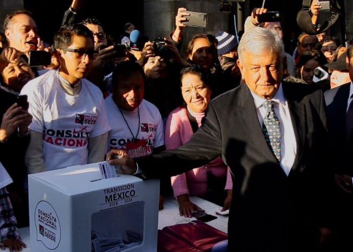 Sigue sin existir una explicación por parte de AMLO y Morena que responda con claridad el por qué de los municipios que se eligieron para la consulta.