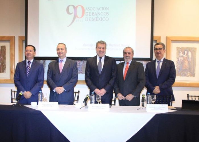 Directivos de la Asociación de Bancos de México (ABM). Foto: ABM
