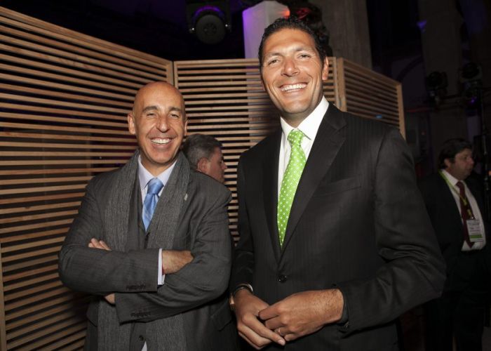 Marcos Ramírez, CEO de Banorte y Carlos Hank Gonzalez, Presidente del Grupo Financiero Banorte. Foto: CarlosHank