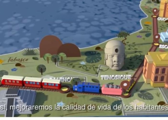 Video promocional del Tren Maya presentado por el equipo de AMLO.