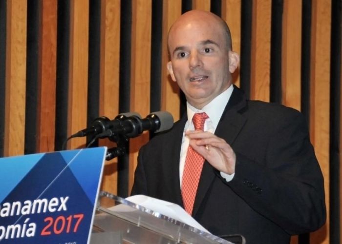 El secretario de Hacienda, José Antonio González Anaya, en la entrega del premio Citibanamex de Economía 2017 el pasado 21 de noviembre