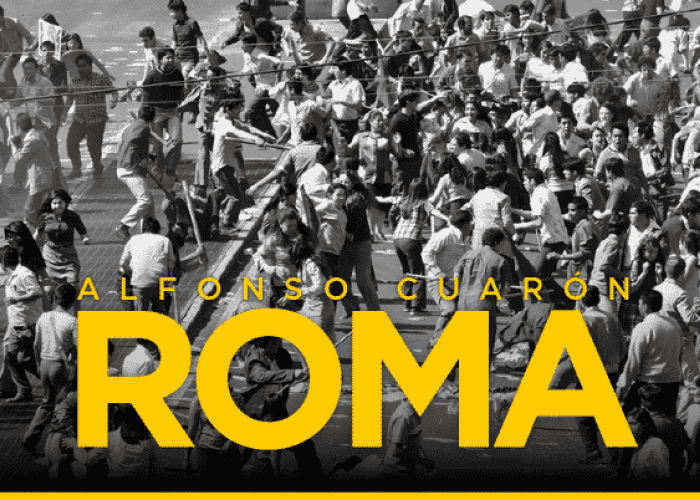 "Roma" de Alfonso Cuarón se estará presentado en todas las salas de cine que deseen exhibirla. 