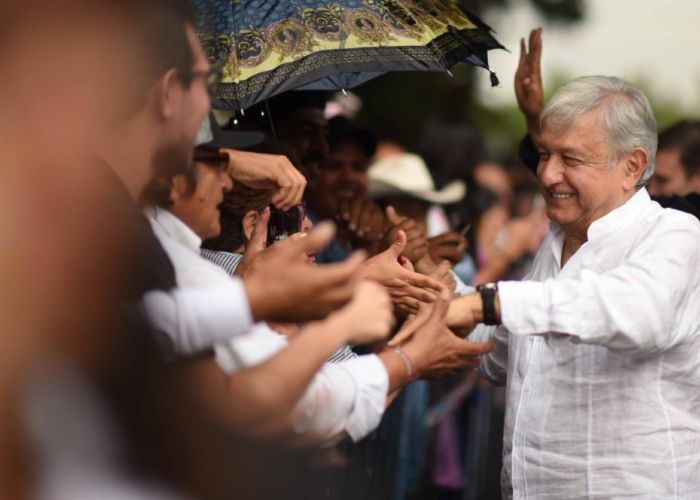 López Obrador en un acto en Guadalajara el 18 de septiembre pasado (@lopezobrador.org.mx)