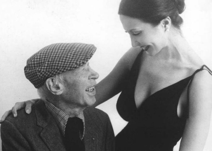 Anaïs Nin y el escritor Henry Miller.