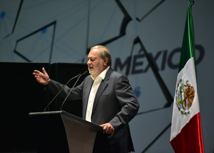 Carlos Slim es el séptimo hombre más rico del mundo de acuerdo con el ranking 2018 de Forbes Foto:ITU Pictures