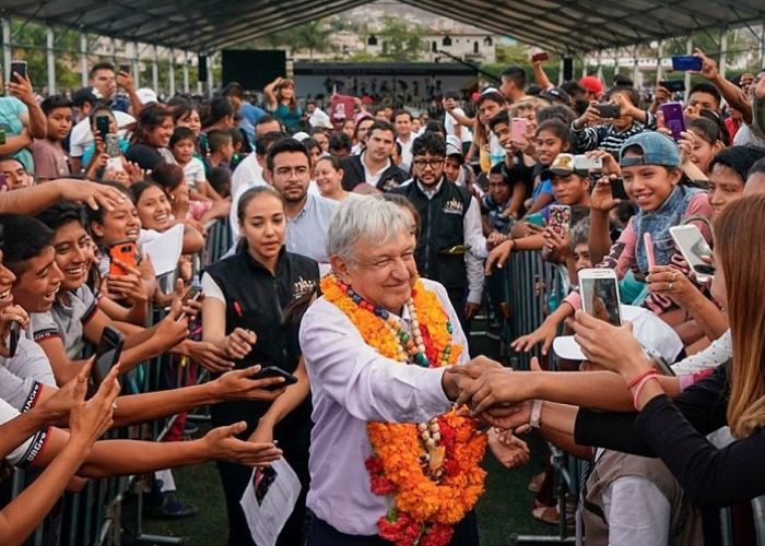 La popularidad de Obrador es más alta entre la generación millenial.
